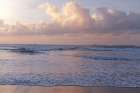 Atlantic at Sunset, Normandy Art Print