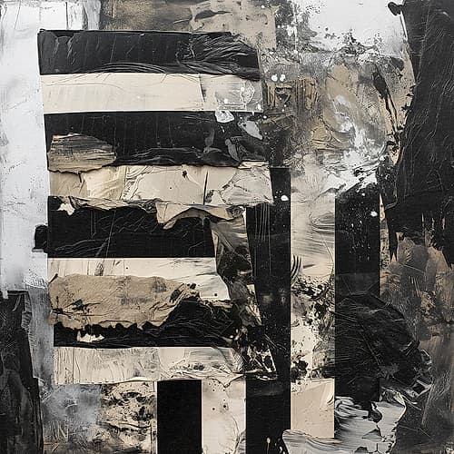 Assemblage 2 Abstract Art Print