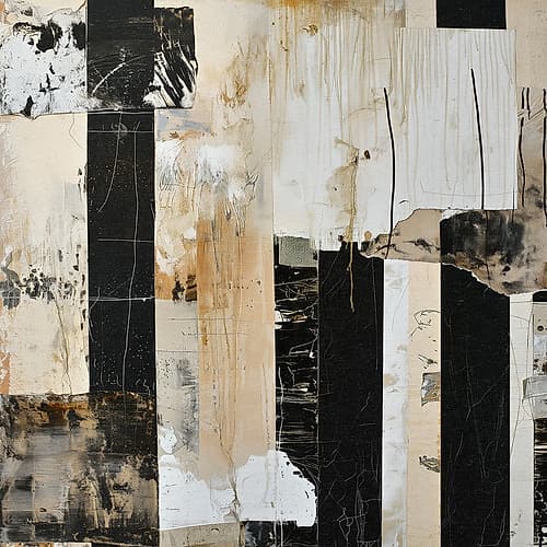 Assemblage 4 Abstract Art Print