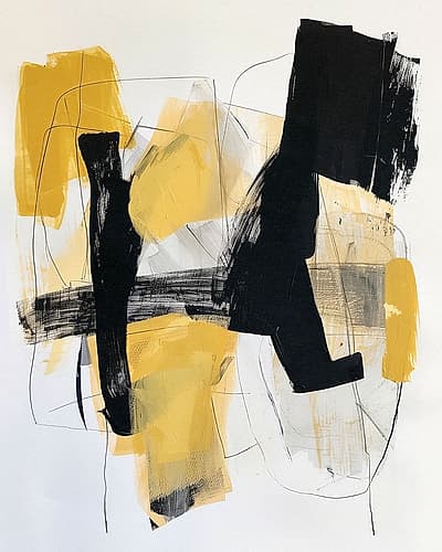 Being 1 Abstract Art Print