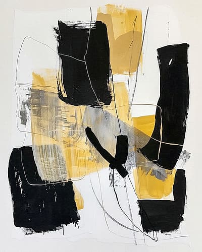 Being 2 Abstract Art Print