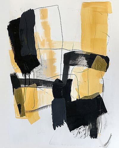 Being 3 Abstract Art Print
