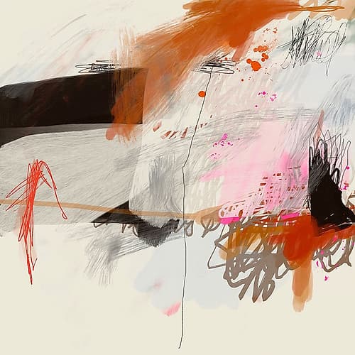 Would You Dance Abstract Art Print