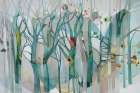 When The Trees Dance Art Print