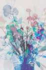 Halftone Bloom I Modern Print