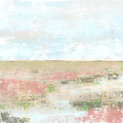 Textured Landscape Art Print