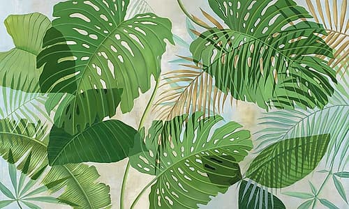 Green Tropics Art Print by Max Maxx