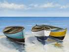 Three Boats Art Print