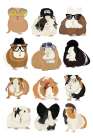 Musical Guinea Pigs Art Print