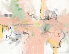 Pink Champagne Abstract Art Print