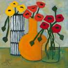 Blooming Trio Art Print