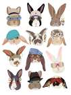 Rabbits in the 2000s Art Print