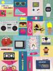 80s Patchwork Art Print