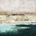 Turquoise Pools Art Print by Design Fabrikken
