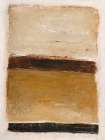 Ochre Square Art Print by Design Fabrikken
