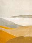 Yellow Field Art Print by Design Fabrikken