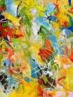Color Catch Art Print by Design Fabrikken