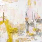 New Age Yellow 1 Art Print by Design Fabrikken