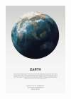 Earth Light Art Print by Design Fabrikken