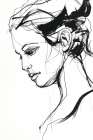 Silhouette 2 Art Print by Design Fabrikken