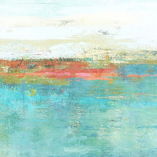 August Haze Abstract Art Print