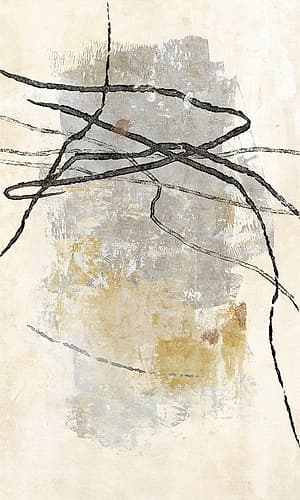 Tangle 1 Abstract Art Print