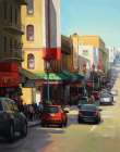 Chinatown, S.F. Art Print