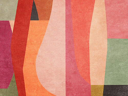 Settled in Art Print