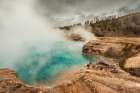 Yellowstone Geyser Art Print by Darrell OSullivan