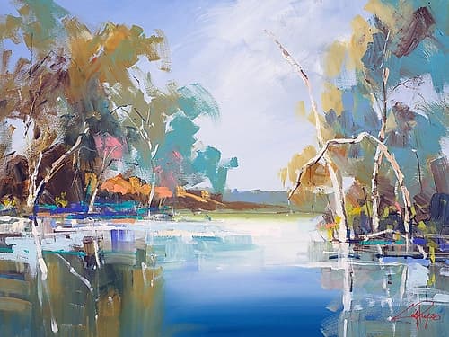 The Renmark Creek Coastal Print