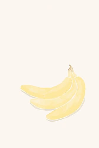 Tropical Banana Art Print