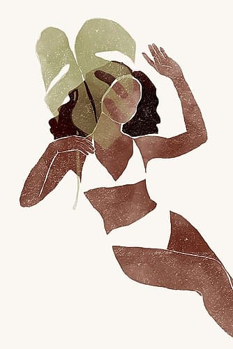 Swimsuit III Art Print