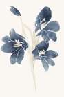 Blue Flowers 2 Art Print