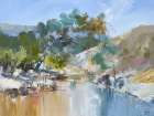 Creek at Flinders Art Print