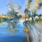 Summer Creek Art Print
