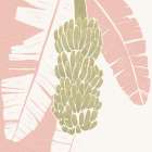 Cacho de Bananas Art Print