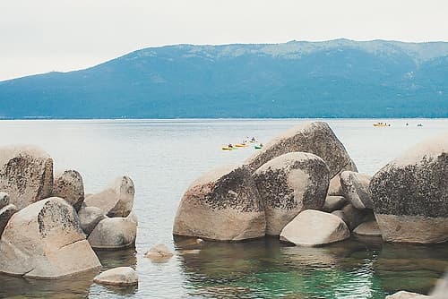 Sand Harbor Afternoon No. 2 Art Print