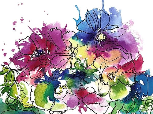 Anemones Art Print