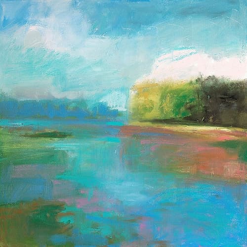 Mill Pond Landscape Print