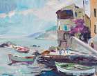 Italian Village Art Print