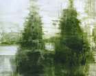 Two Winter Trees 1 Art Print