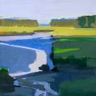 Brave Boat Harbor #4 Art Print