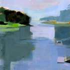 Chauncey Creek No. 4 Art Print