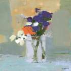 Bouquet With Polka Dots No. 8 Art Print
