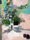 Eucalyptus And Pomegranates No. 4 Art Print