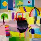 Sand In My Suitcase Art Print