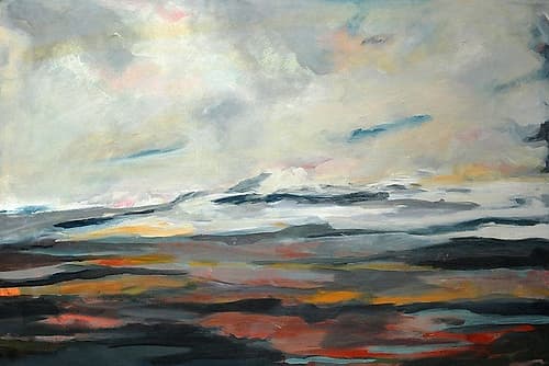 Looking West Art Print by Deanna Schuerbeke