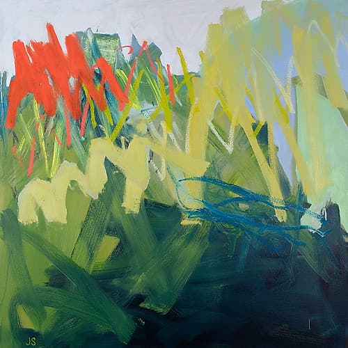 Forces of Nature: Green Art Print by Jessica Singerman