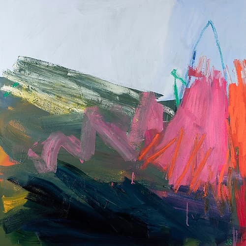 Forces of Nature: Pink Art Print by Jessica Singerman