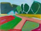 Community Garden Paths Art Print